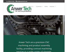 Tablet Screenshot of anwertech.com